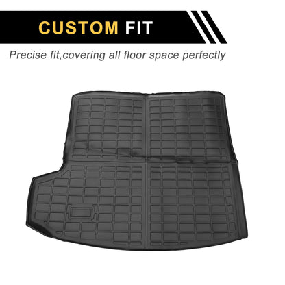 Cargo Liner Rear Trunk Mat Checkered Pattern TPE for Acura RDX (2019-2024)