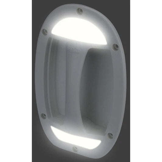 Caravan LED Light Handle 12V Black Waterproof Low Profile Cool White