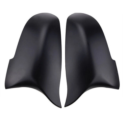 Matte Rearview Mirror Cover Caps for BMW 5 6 7 Series F06 F10 F12 F13 F01 F02 (2010-2017)