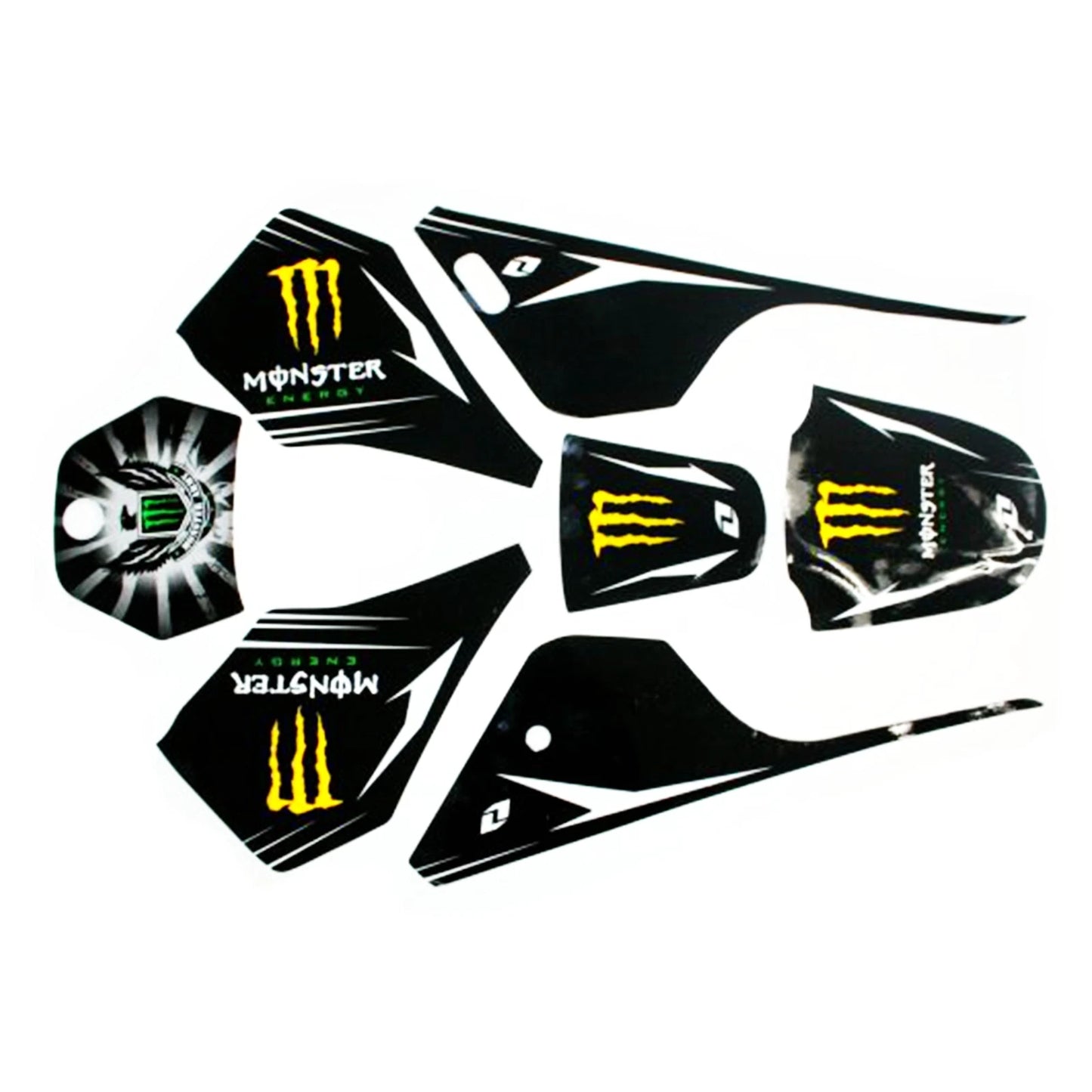 3M Monster Decals Graphics Stickers for Yamaha Peewee 80