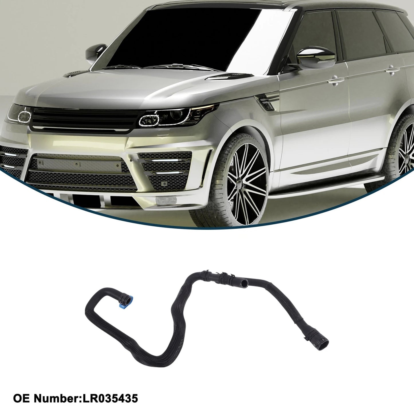 Radiator Hose No.LR035435 for Land Rover Range Rover (2002-2012)