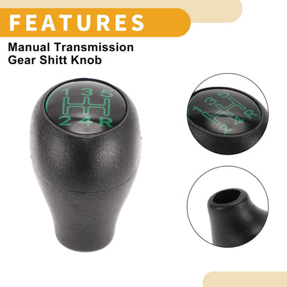 5 Speed Manual Gear Shift Knob for Peugeot 205 (1983-1998) Black Green