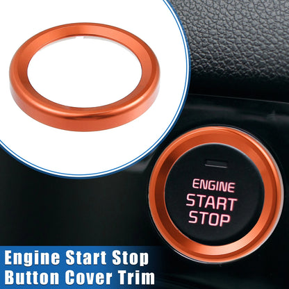Engine Start Stop Ignition Push Button Cover Trim for Ford Maverick (2022)