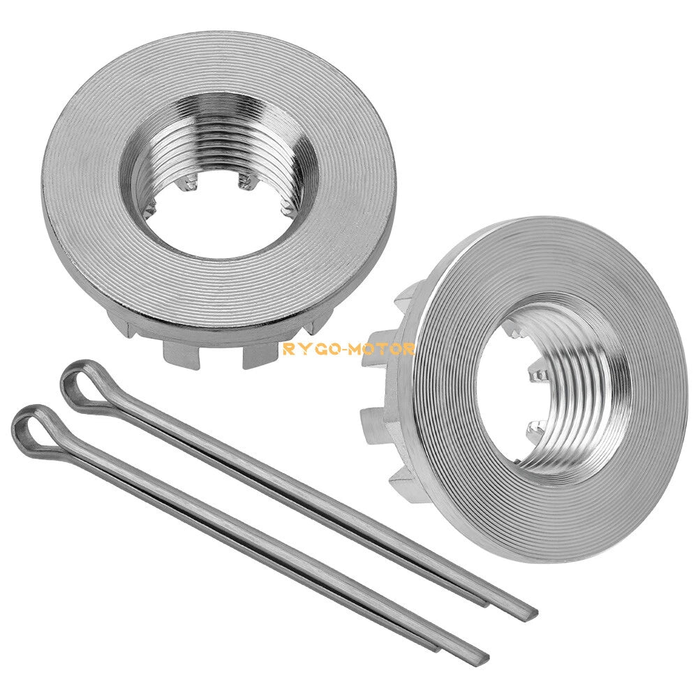 2x Rear Axle Nut Kit for Honda TRX300 TRX300FW Fourtrax 300 (1992–2000)