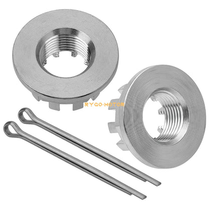 2x Rear Axle Nut Kit for Honda TRX300 TRX300FW Fourtrax 300 (1992–2000)