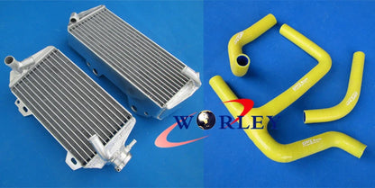 Aluminum Radiator + Y Hose for Suzuki RMZ450 (2008-2017)