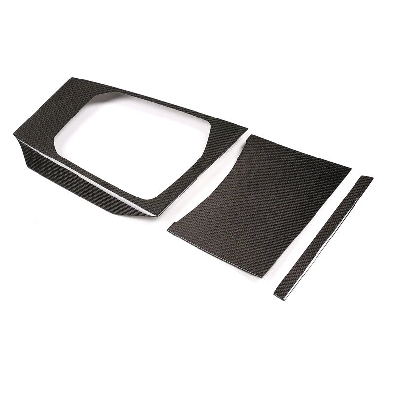 Real Carbon Fiber Center Console Panel Trim For BMW 330i 320i G20 G28 2019-2020