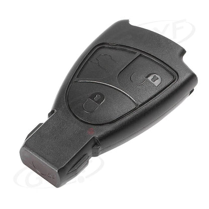 3 Button Remote Key Fob Case for Mercedes Benz C E B S Class (2000-2023)
