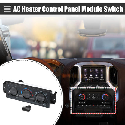 HVAC A/C Heater Climate Control Panel for Chevrolet Silverado 1500 (1999-2002)