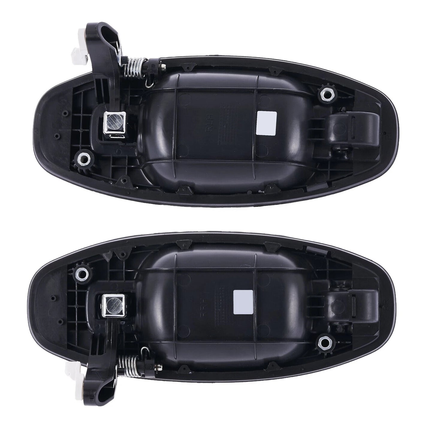 2 x Door Handle Outer Chrome REAR LEFT+RIGHT for Hyundai Santa Fe (2000–2005)