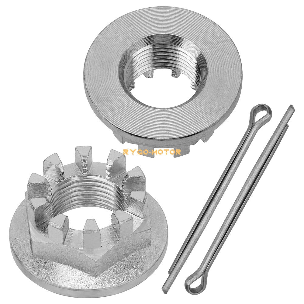 2x Rear Axle Nut Kit for Honda TRX300 TRX300FW Fourtrax 300 (1992–2000)