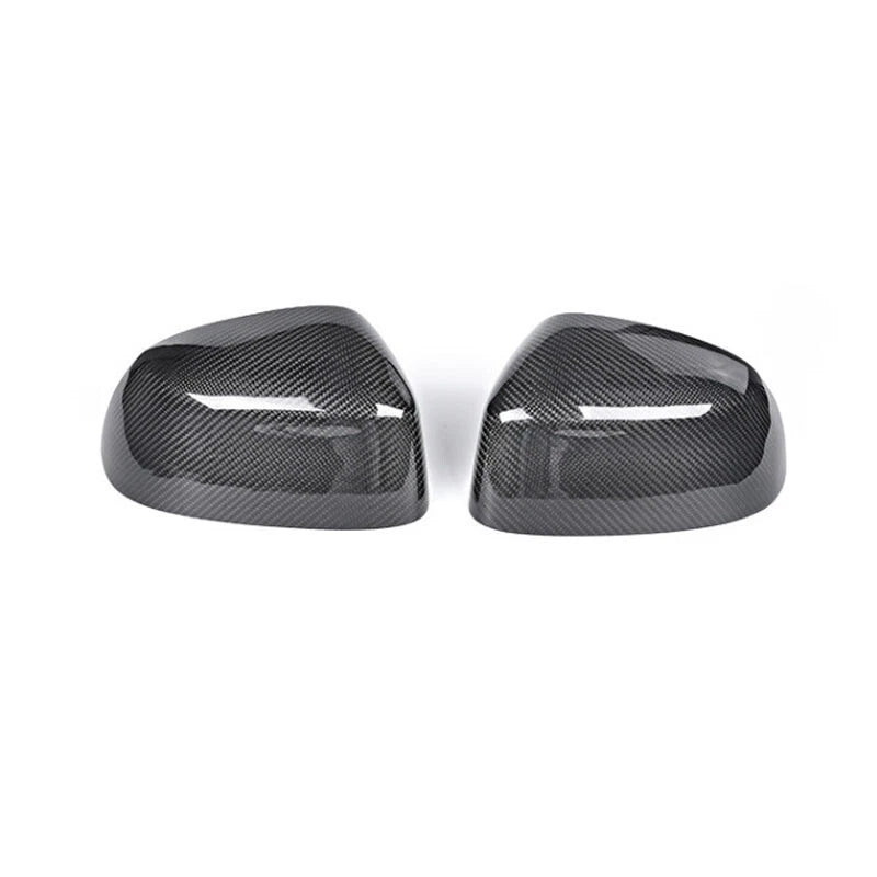 Real Carbon Fiber Side Mirror Cover Caps For BMW X3 X4 X5 X6 F15 F16 F25 F26