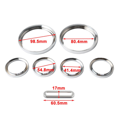 Instrument Board Gauge Indicator Lamp Bezel for Harley Road Glide (96-13)