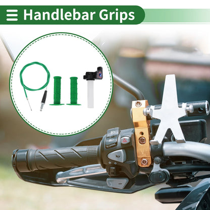 7/8" 22mm Hand Grips Cover Kit for Motorcycle Make Model