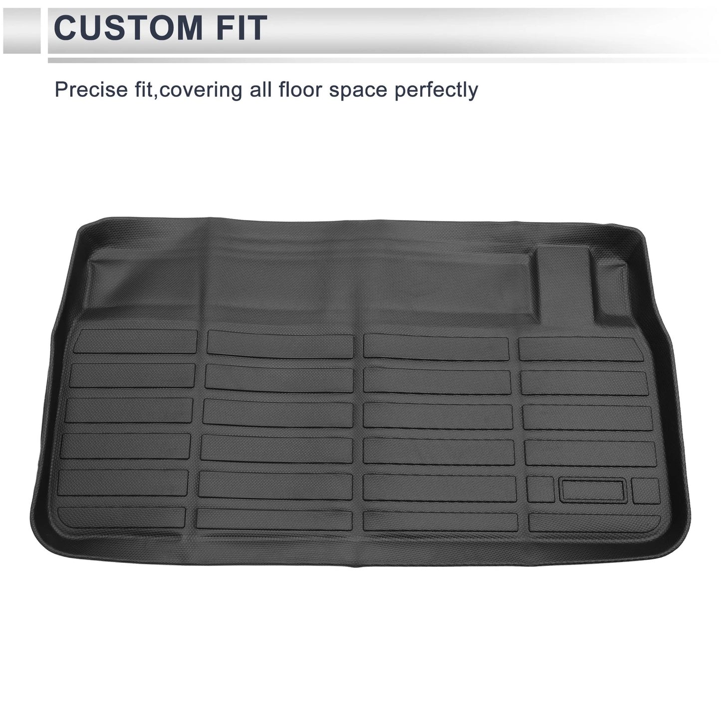 Cargo Liner Rear Trunk Mat Grid Pattern for Dodge Grand Caravan (2008 - 2020)