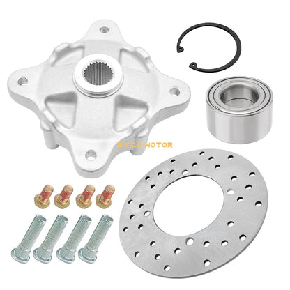 Rear Wheel Hub Bearing Brake Rotor Studs for Polaris Ranger 800 900 EV