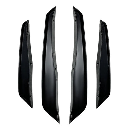 Black Front Bumper Splitter Side Skirt Spoiler for BMW M2 G87 (2023-2024)