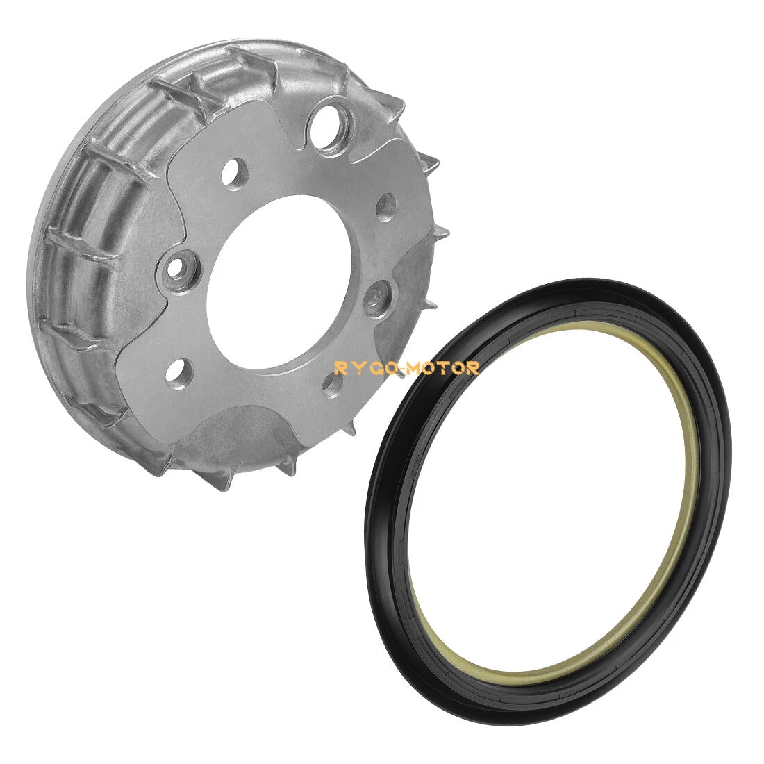 Front Brake Drum Hub & Seal Kit for Honda Rancher 350 TRX350 4x4 (2000–2006)