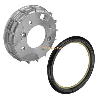 Front Brake Drum Hub & Seal Kit for Honda Rancher 350 TRX350 4x4 (2000–2006)