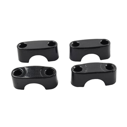 Black 22mm 7/8" Handlebar Mount Clamp Riser for Dirt Pit Bike ATV