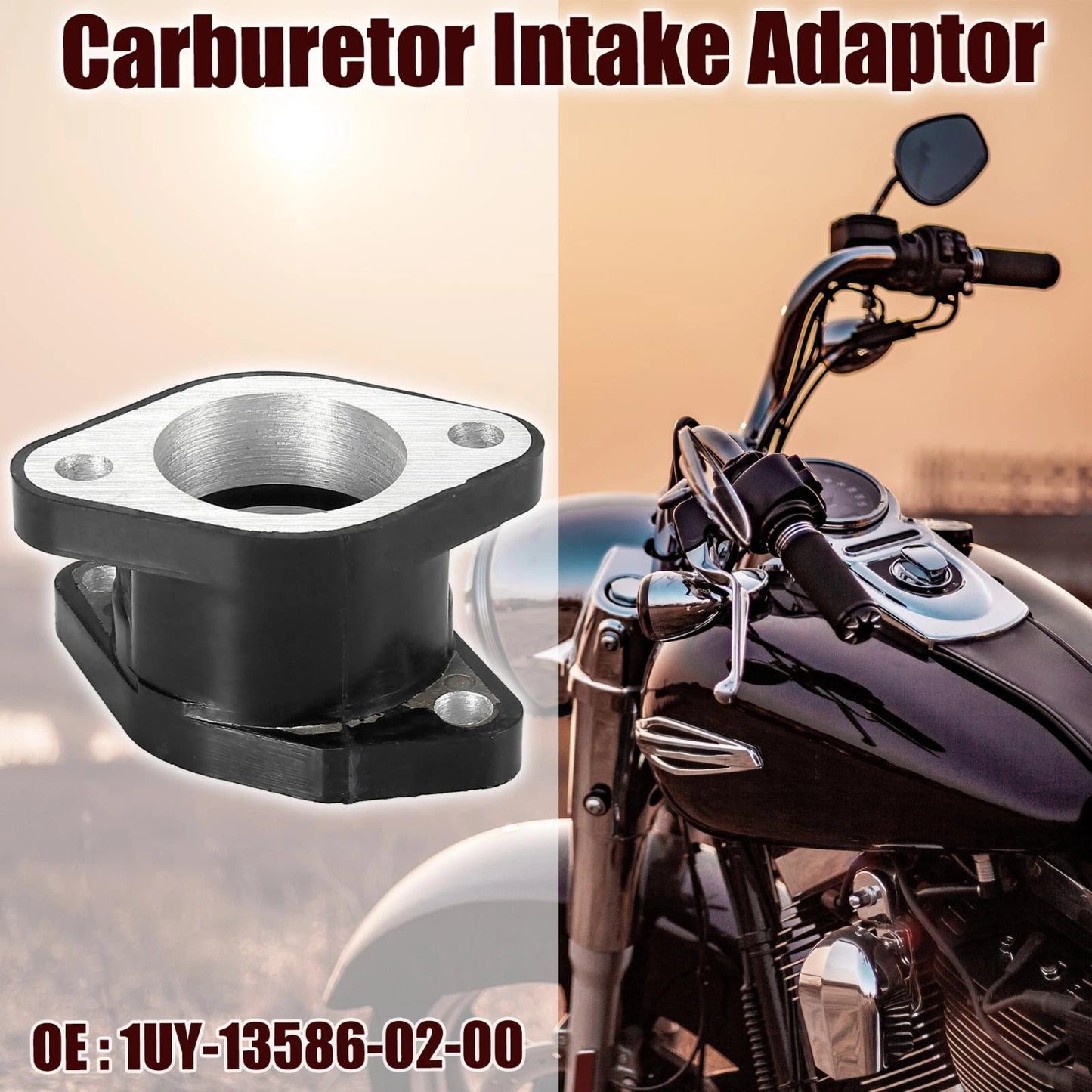 Motorcycle Carburetor Intake Adaptor Connector for Yamaha