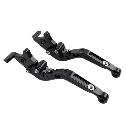 Black Extendable Brake Clutch Levers for Aprilia Tuono V4 1100RR (17-21)