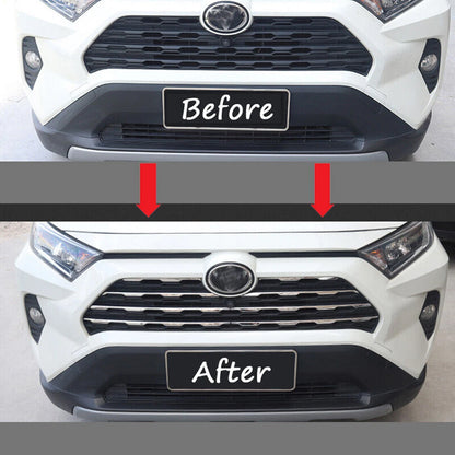 Grille Cover Molding Trim for Toyota RAV4 (2019-2023)