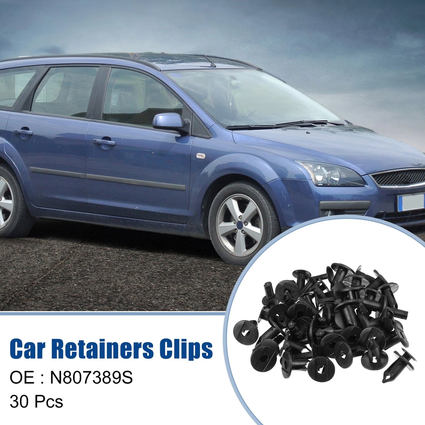 30 x Car Bumper Retainers Clips for Ford Escape (2001-2012)