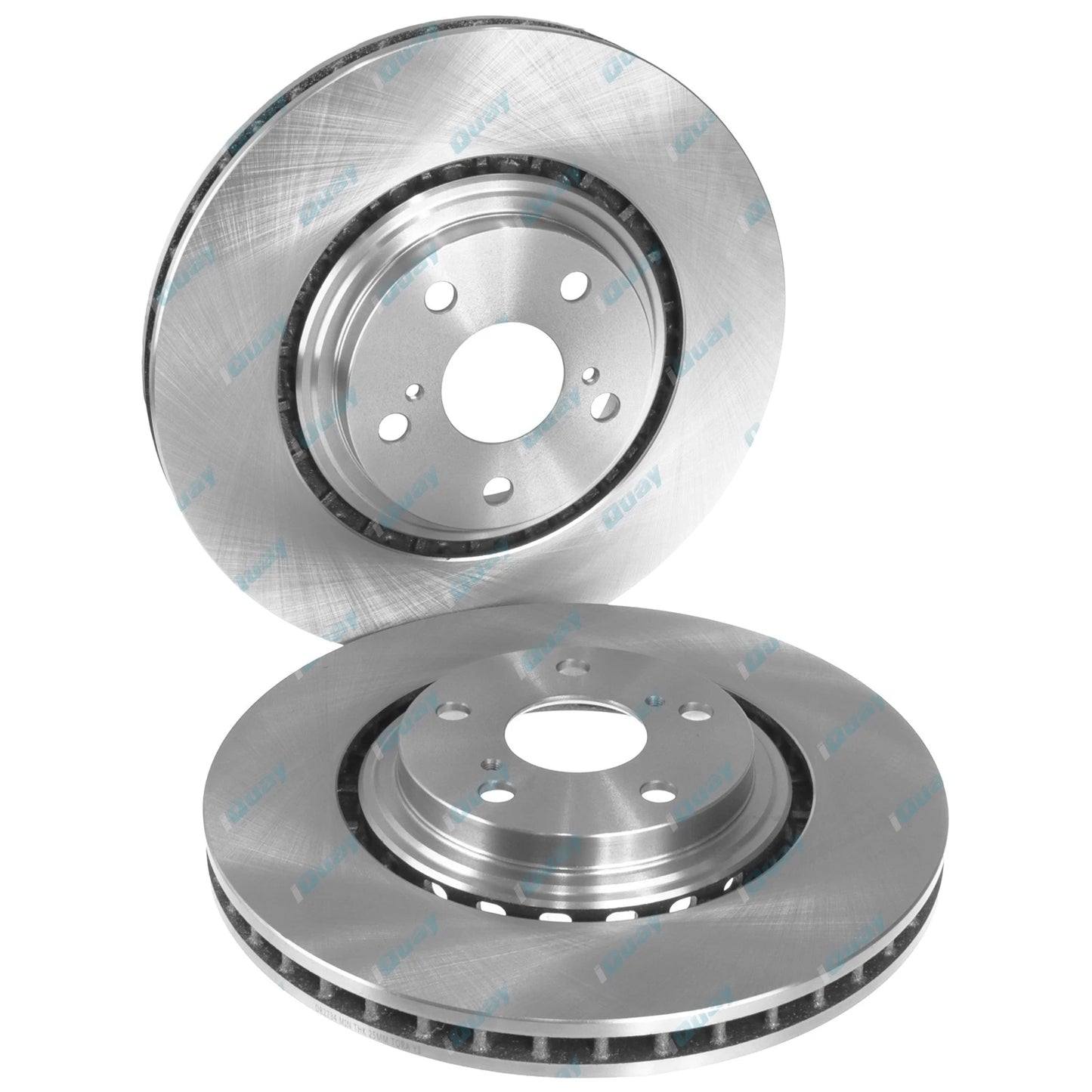 Front Disc Brake Rotors & Pads for Toyota Kluger GSU40 GSU45 GSU50 GSU55 (2007-2020)