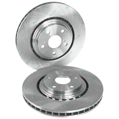 Front Disc Brake Rotors & Pads for Toyota Kluger GSU40 GSU45 GSU50 GSU55 (2007-2020)