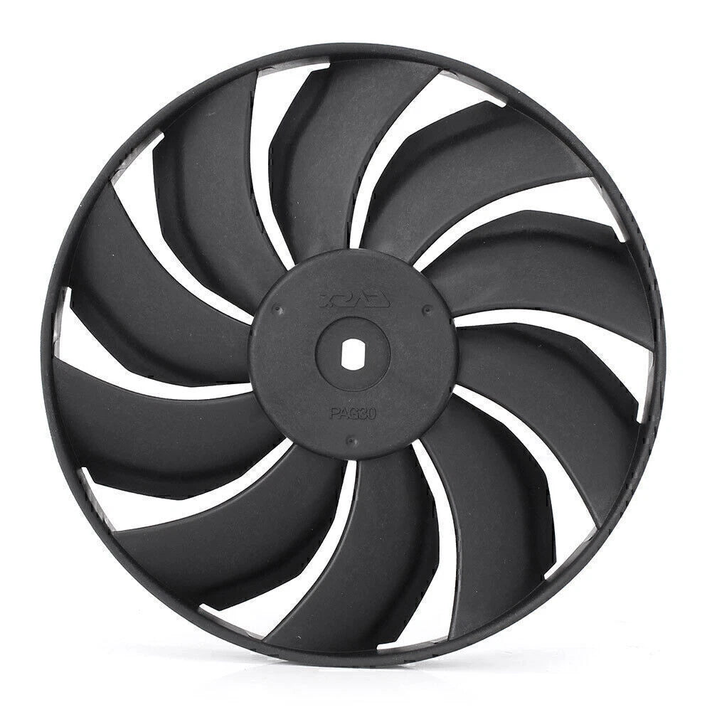 Black Engine Radiator Cooling Fan Blade for Kawasaki Ninja ZX6R ZX10R