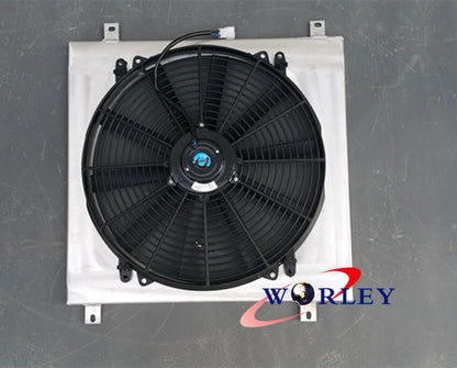Aluminum Shroud + Fan for Toyota Land Cruiser 40 Series FJ40 FJ45 (1960-1984)