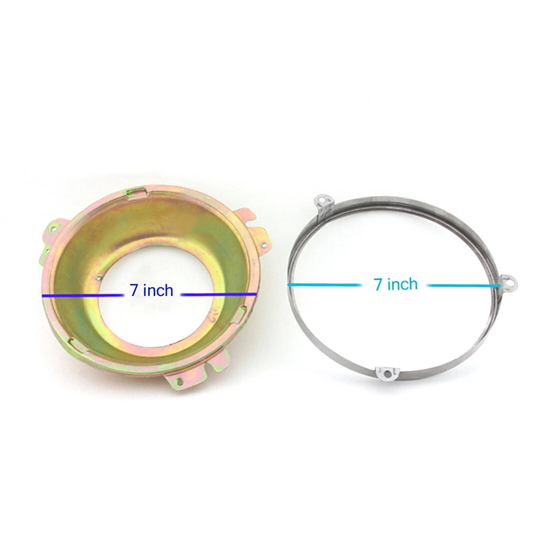 7" Headlight Bracket Frame Set for Mazda Cosmo R360 Chante 1962-1972