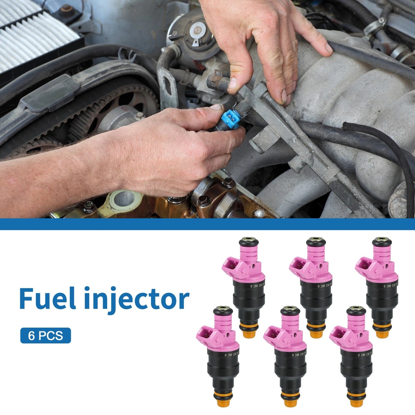 6 x Fuel Injector 3.9L for Dodge Ram 1500 (1997-2001)