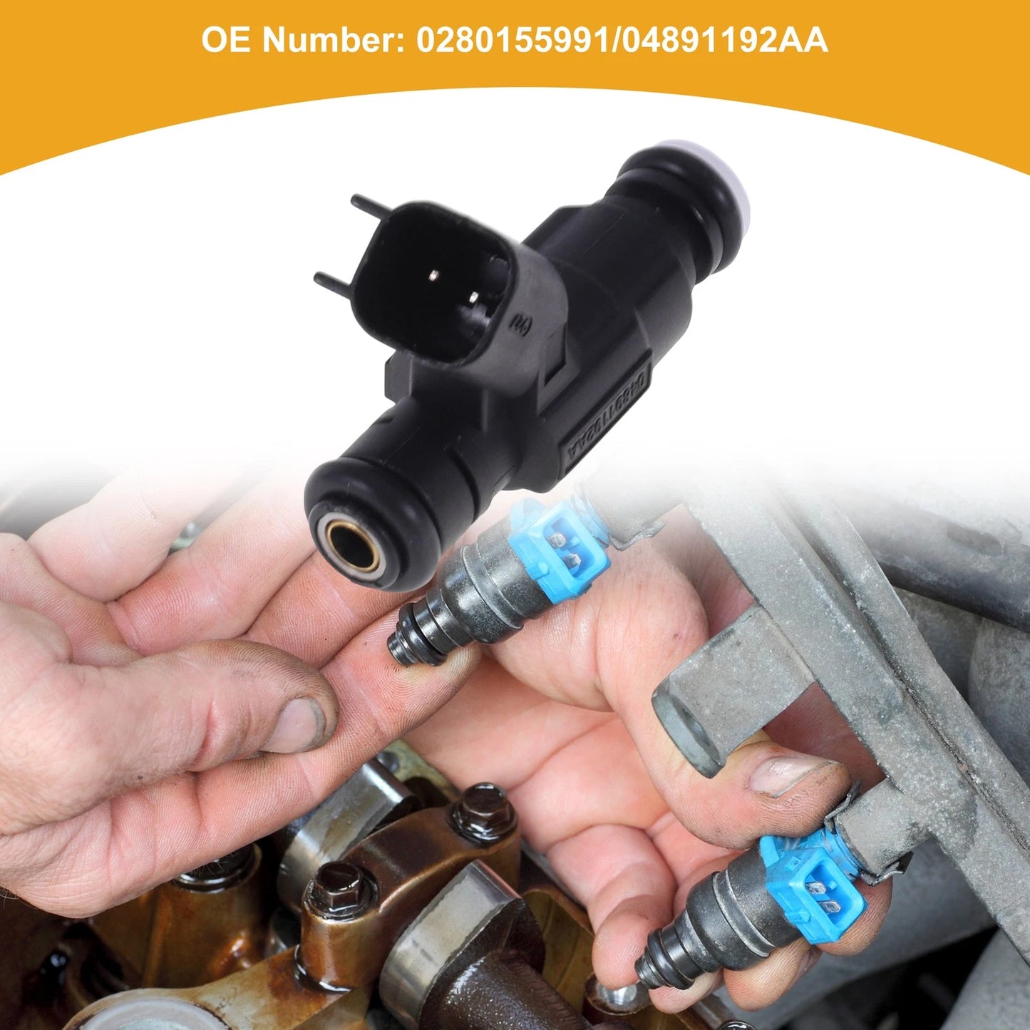 Fuel Injector No.0280155991 for Mini Cooper R50 R53 (2002-2006)