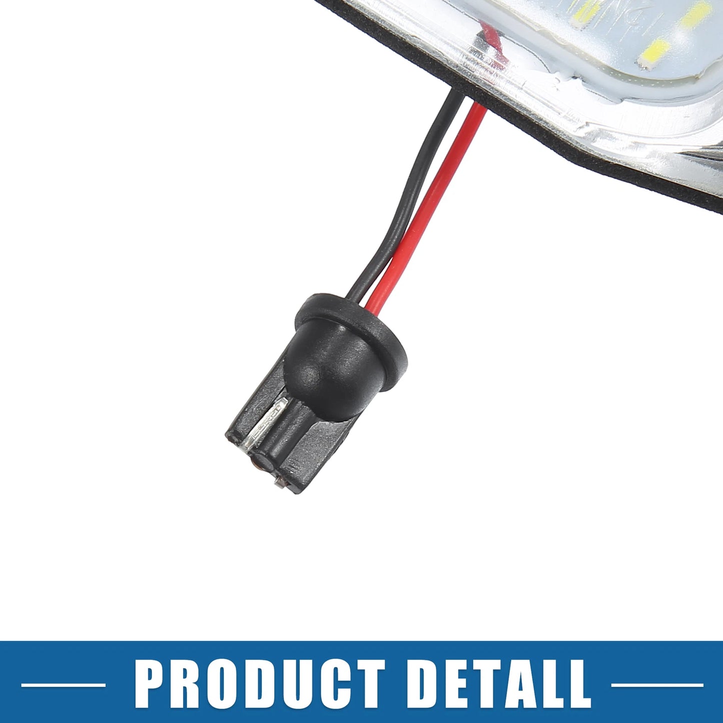 2 x White LED License Plate Lights for Toyota 4Runner (1989-1992)