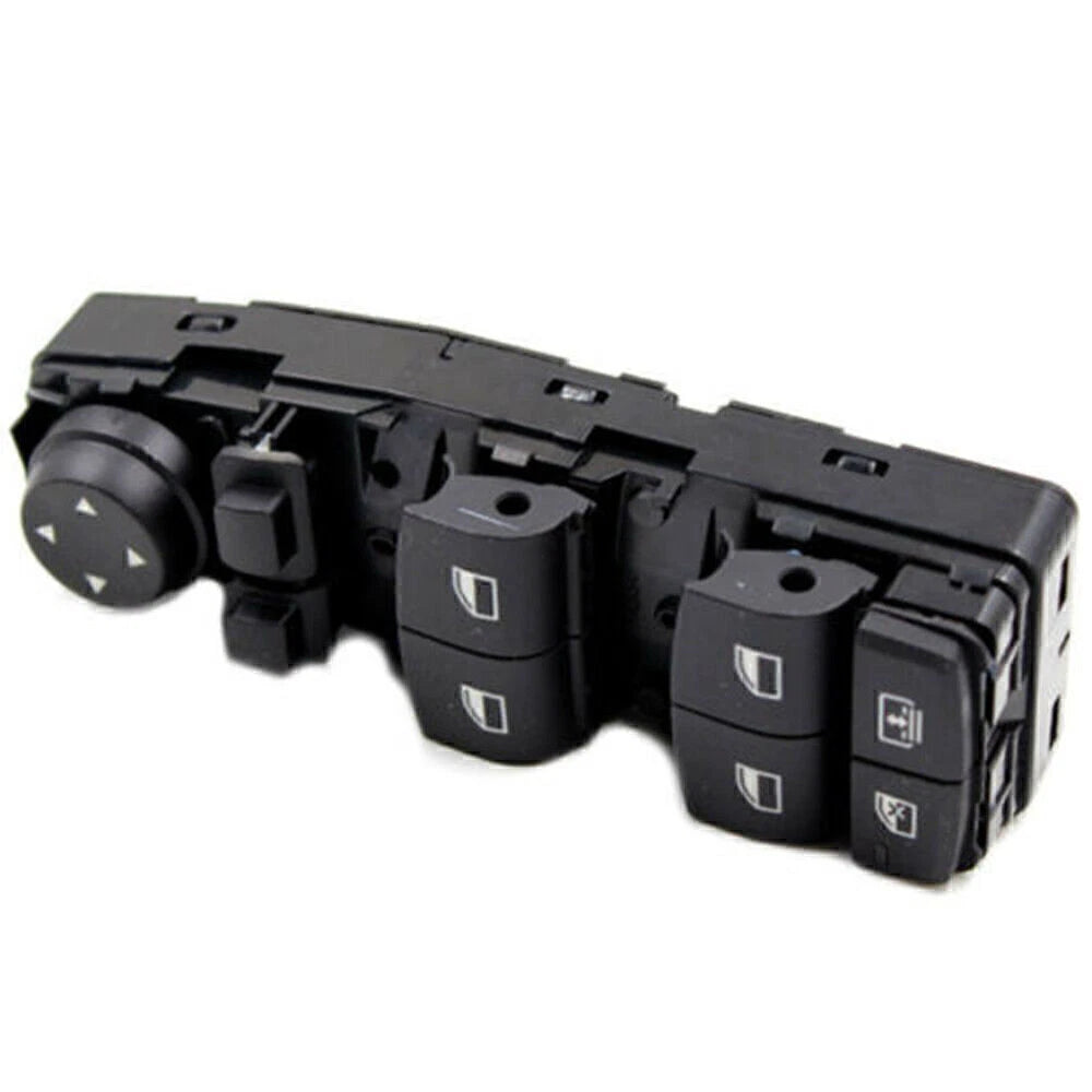 Window Switch Button for BMW 7 Series F02 (2010-2015) - Black 1 x