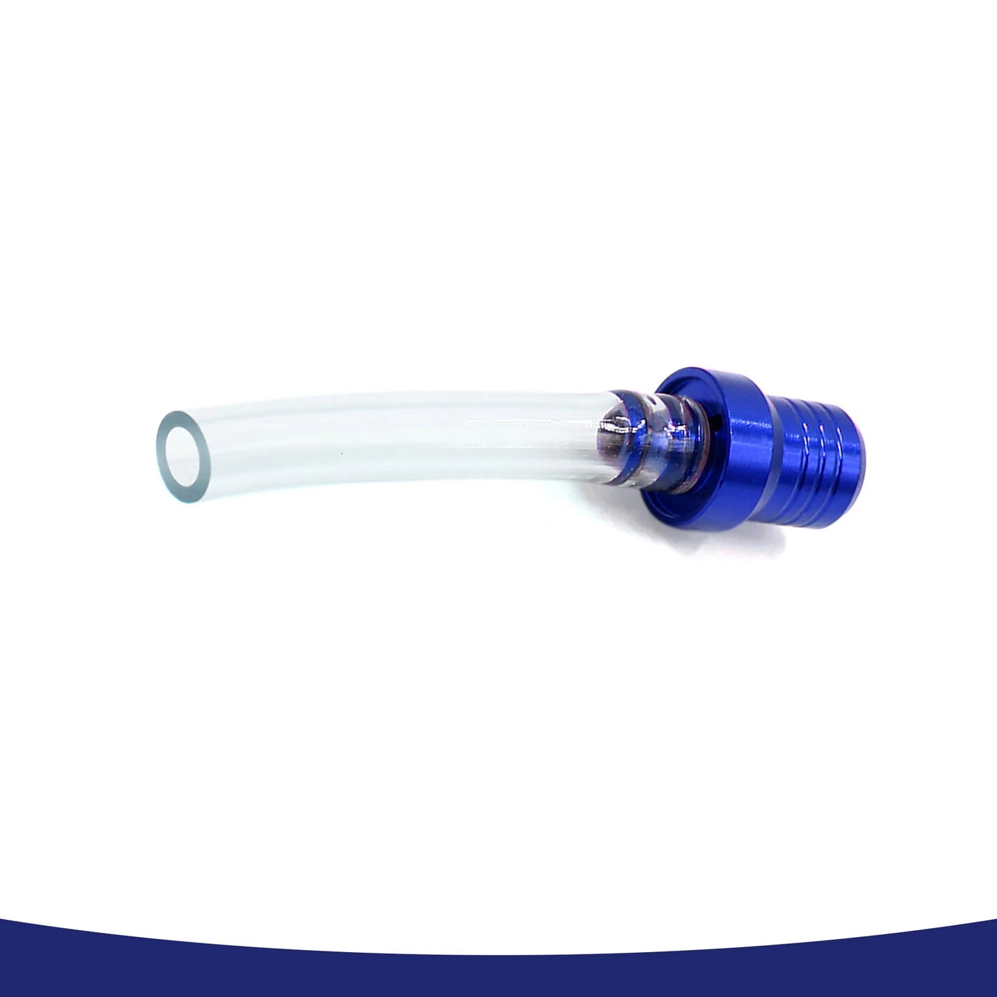 Blue Fuel Tank Cap Valve Vent Breather Hose Pipe for Motorcycle