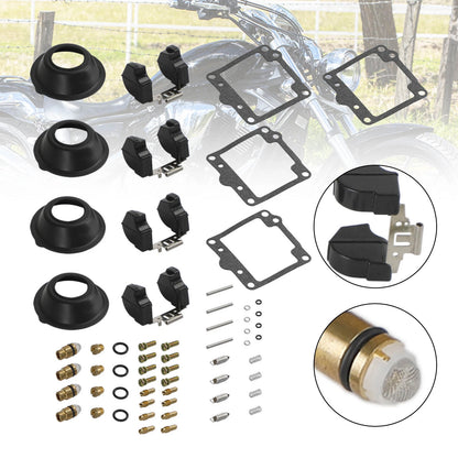 4X Carburetor Repair Kit for Yamaha XS1100 (1980-1981)