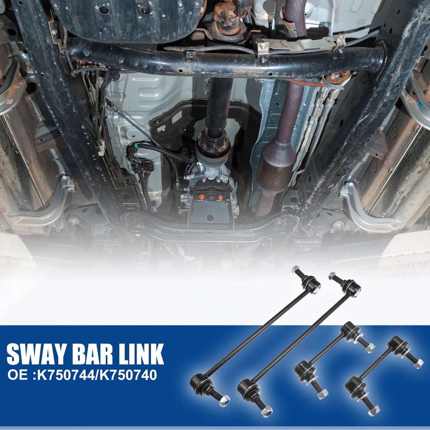 4 x Front Rear Sway Bar Link Stabilizer for Ford Lincoln (2000-2010)