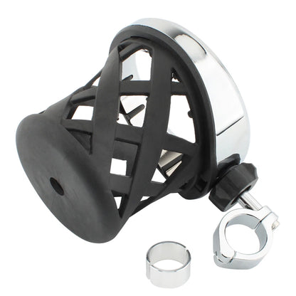 New Chrome Motorcycle Drink Cup Holder 7/8"-1" Clamp for Harley