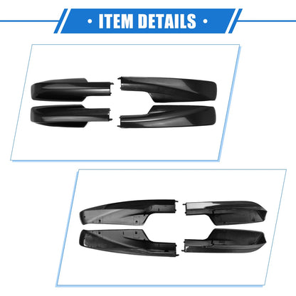 4 x Car Roof Rack Side Rails End Covers for Toyota Highlander (2001-2007)