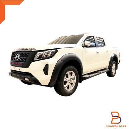 Matte Black Fender Flares for Nissan Navara D23 (2021-2023)