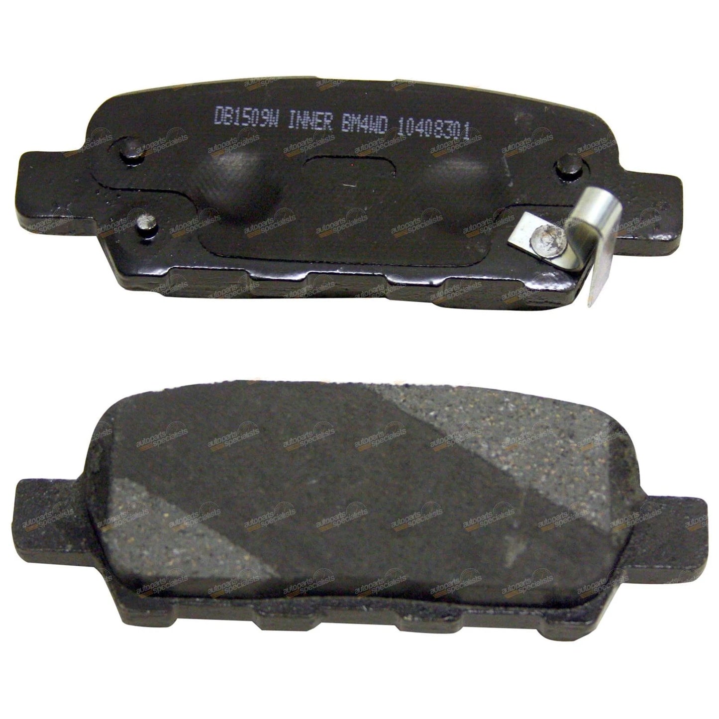 Rear Disc Brake Pads Set for Dualis J10 (2007 - 2016)