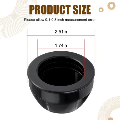 4Pcs Wheel Center Cap for Yamaha Kodiak 450 YFM450F (2003–2007)