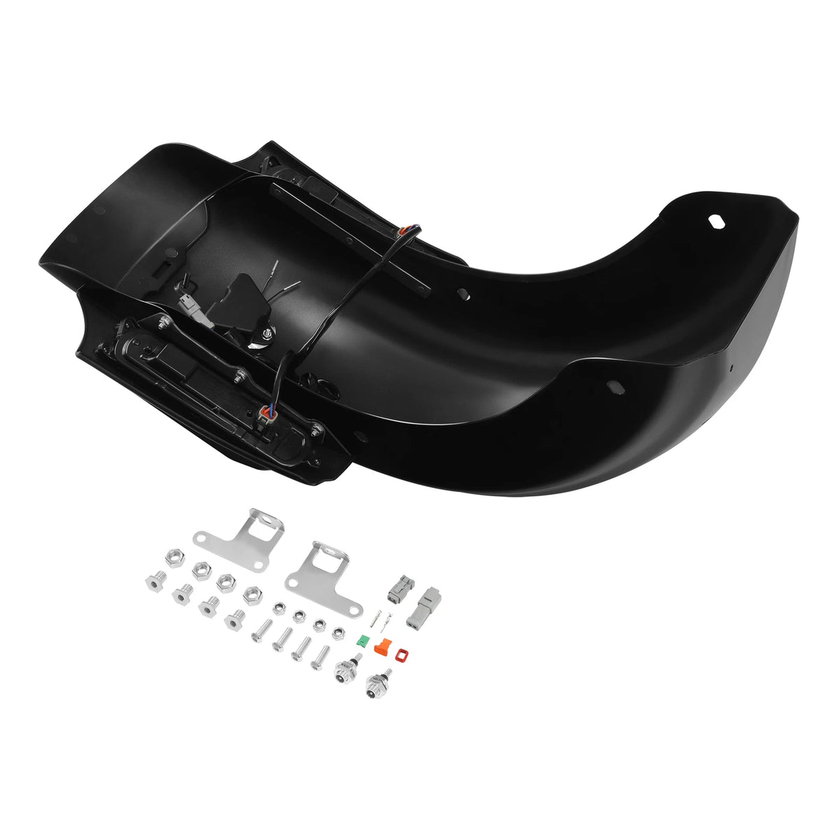 Rear Fender LED Light & Support Bracket for Harley CVO Road Glide (2014-2024)