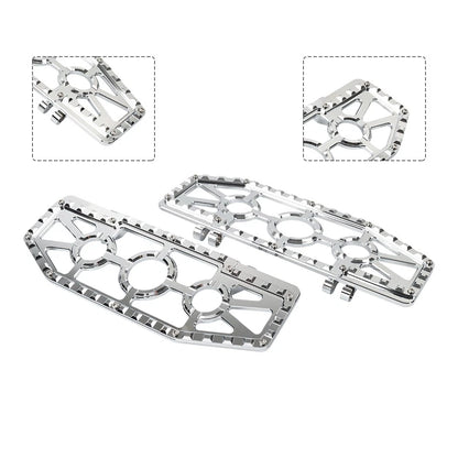 Rider Driver Floorboards Foot Pegs for Harley FL Softail (1986-2017)