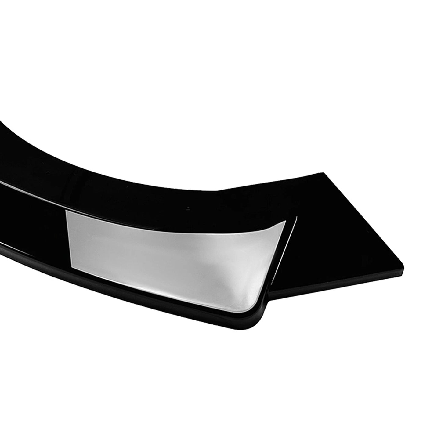 Front Bumper Spoiler Lip for Benz V Class W447 (2016-2024) Gloss Black