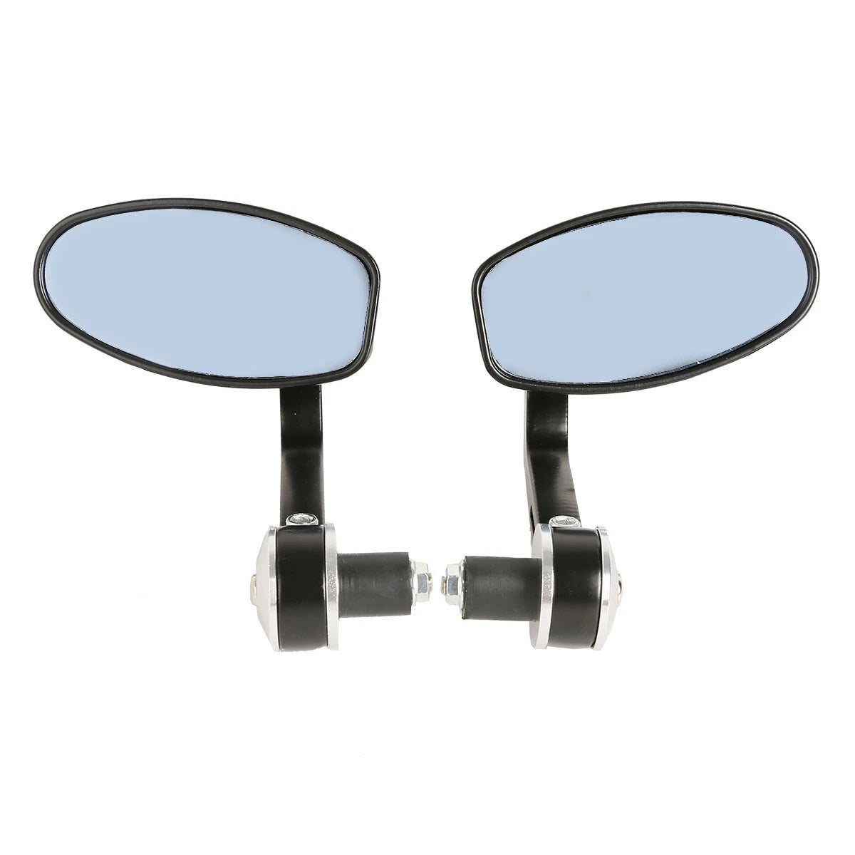 7/8" Handlebar Bar End Rearview Mirrors for Honda Street Bike Chopper