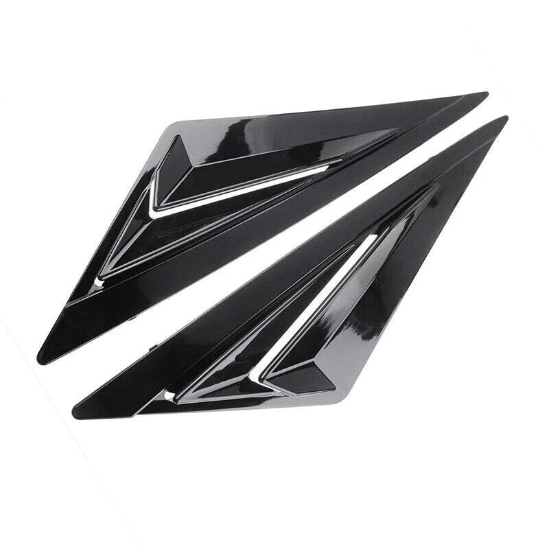 Gloss Black Side Vent Window Louvers for Hyundai Elantra (2021 - Present)